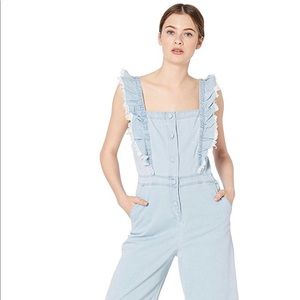 Jack by BB Dakota Yes Way Chambray Jumpsuit